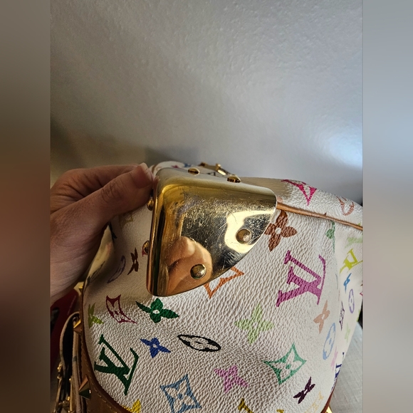 LOUIS VUITTON  Monogram Multicolor Keepall 45 Boston Bag M92641 LV Auth 22469A - Picture 7 of 16